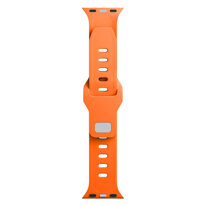 3mk Silicone Watch Strap for Apple Watch 42 / 44 / 45 / 49 mm - orange