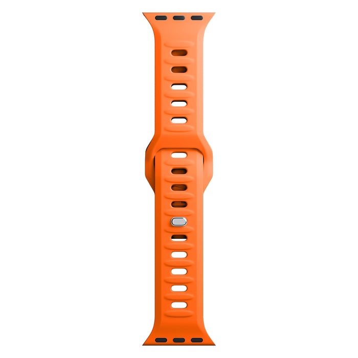 3mk Silicone Watch Strap for Apple Watch 42 / 44 / 45 / 49 mm - orange