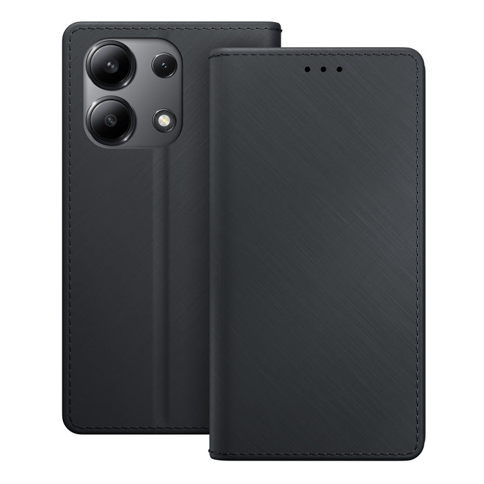 3mk Wallet Case for Xiaomi Redmi Note 13 Pro 4G - black