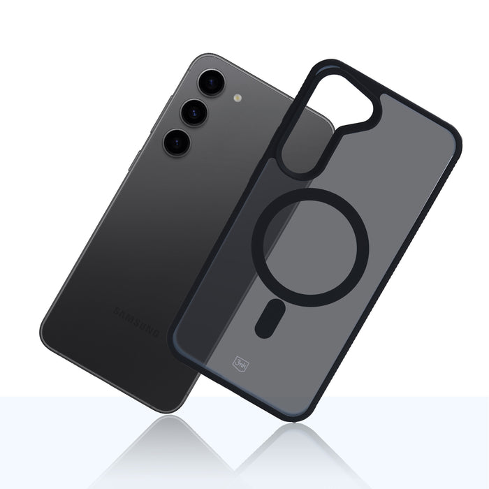 3mk Smoke MagCase for Samsung Galaxy S23 5G - Black