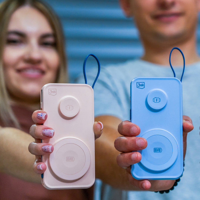 Powerbank 3mk PastelUp 10,000mAh 22.5W USB 1A1C - blue