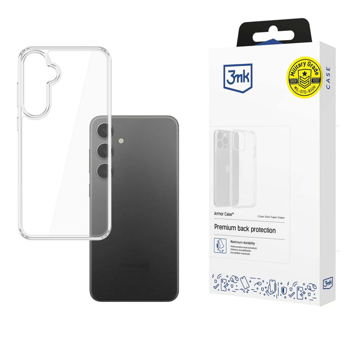 3mk Armor Case for Samsung Galaxy S25+ - Transparent