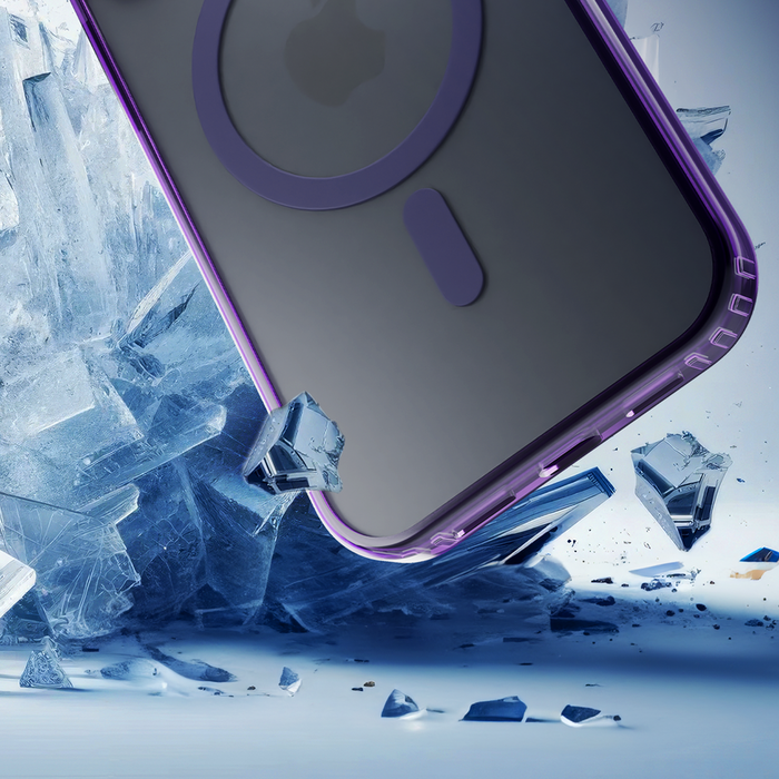 3mk Frosty MagCase Purple Case for Apple iPhone 13 Pro Max - purple