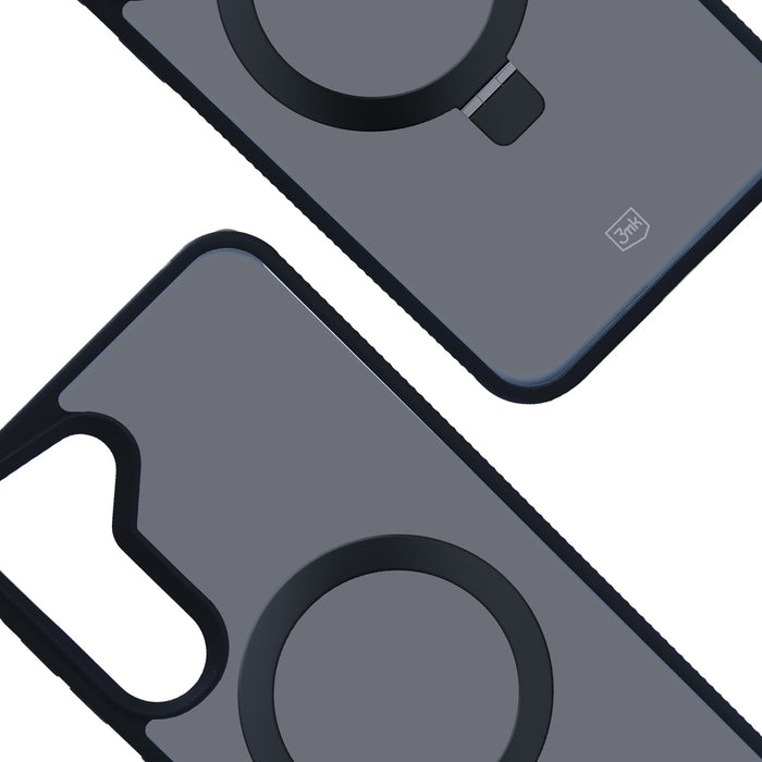 3mk Smoke Case Mag&amp;Stand for Samsung Galaxy S24+ - black