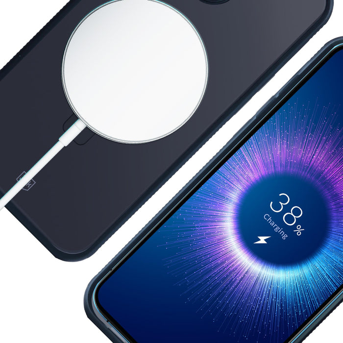 3mk Smoke Case Mag&amp;Stand for Apple iPhone 12 pro max - black