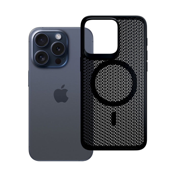 3mk COOLing MagCase Case for Apple iPhone 15 Pro - Black