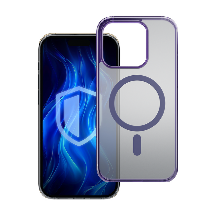 3mk Frosty MagCase Purple Case for Apple iPhone 13 Pro - purple