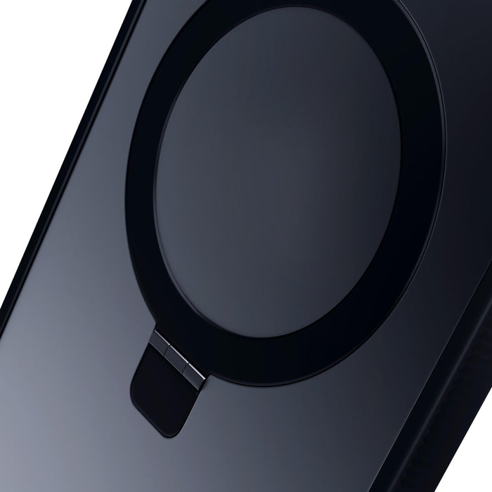 3mk Smoke Case Mag&amp;Stand for Apple iPhone 14 plus - black