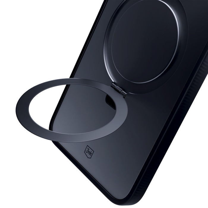 3mk Smoke Case Mag&amp;Stand for Apple iPhone 14 plus - black