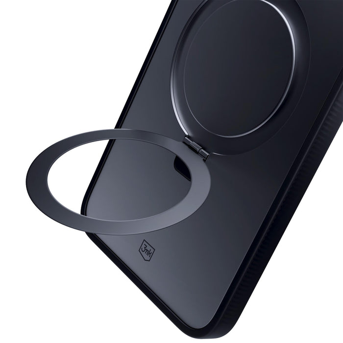 3mk Smoke Case Mag&amp;Stand for Apple iPhone 14 pro max - black