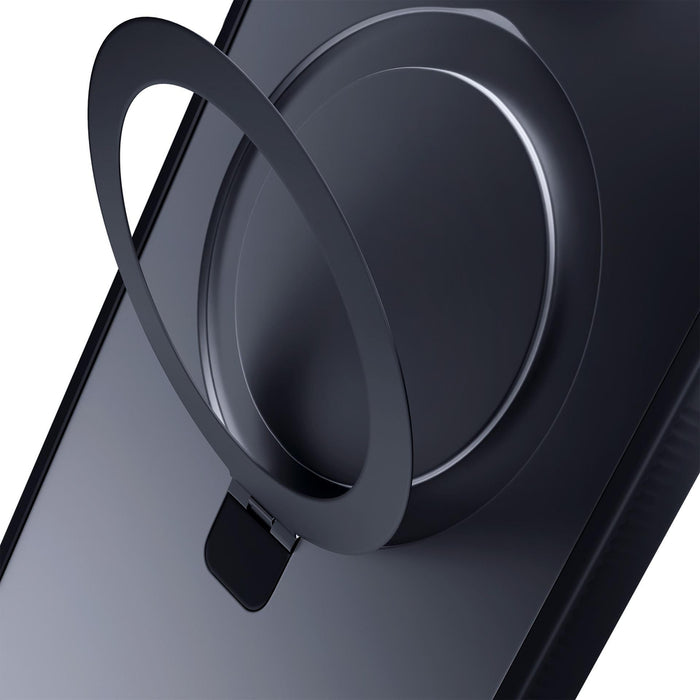 3mk Smoke Case Mag&amp;Stand for Apple iPhone 14 pro max - black