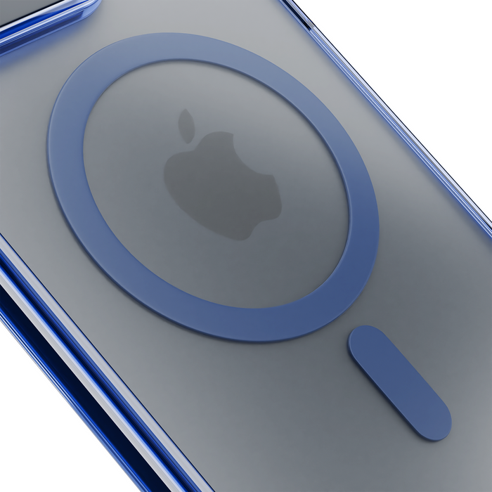 3mk Frosty MagCase Blue Case for Apple iPhone 13 Pro Max - Transparent