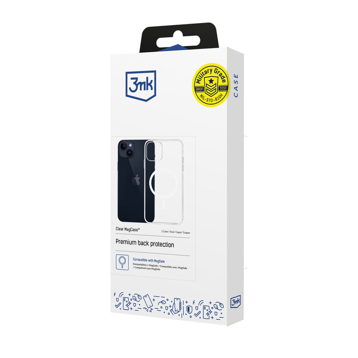 3mk Clear MagCase for Apple iPhone 13 - transparent