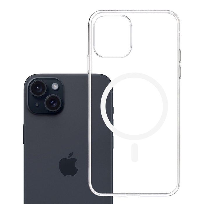 3mk Clear MagCase for Apple iPhone 15 Plus - transparent