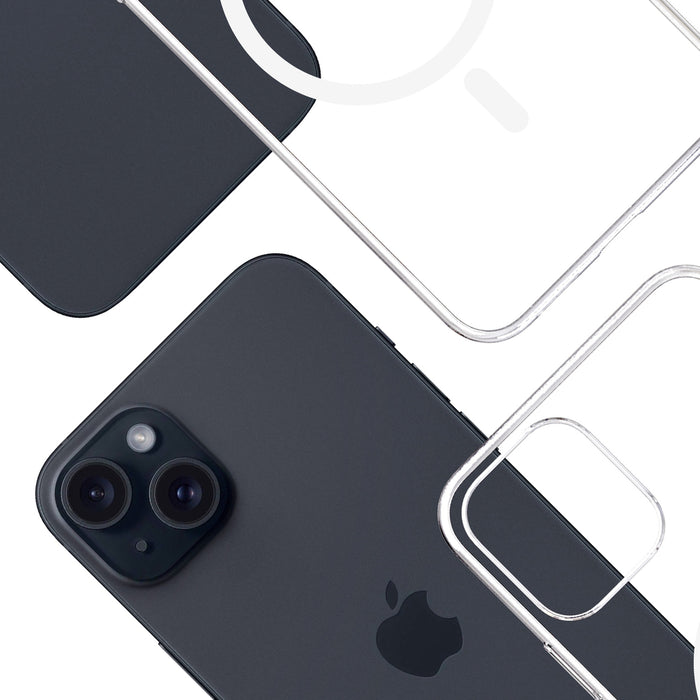 3mk Clear MagCase for Apple iPhone 15 Plus - transparent