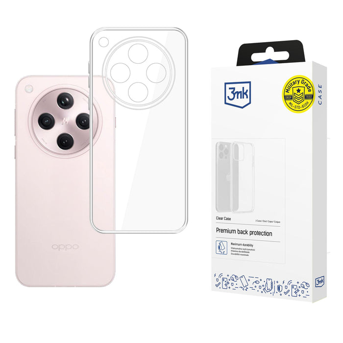 3mk Clear Case for Oppo Find X8 - transparent