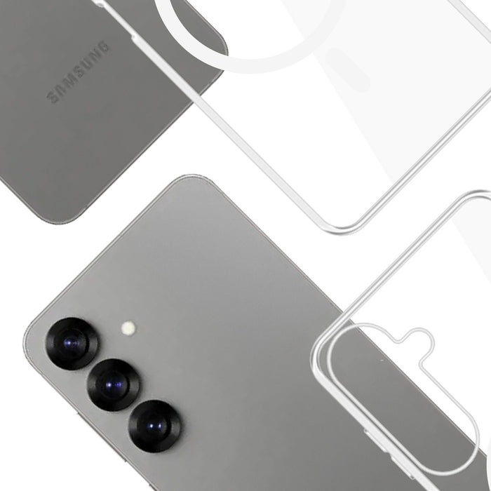3mk Clear MagCase for Samsung Galaxy S25 - transparent