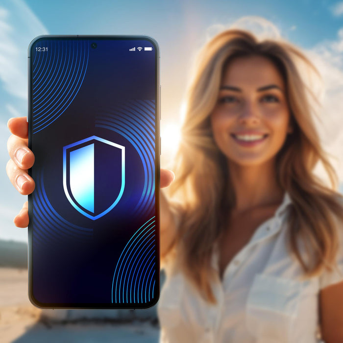 Matte tempered glass 3mk HardGlass Matt Max for Samsung Galaxy S25+