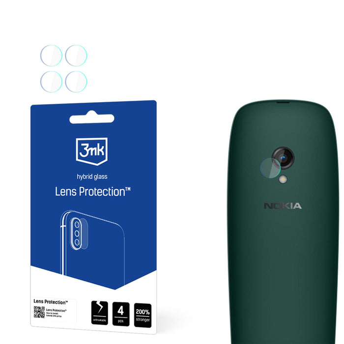 Hybrid Glass for Camera Lens 3mk Lens Protection for Nokia 6310 (2024)