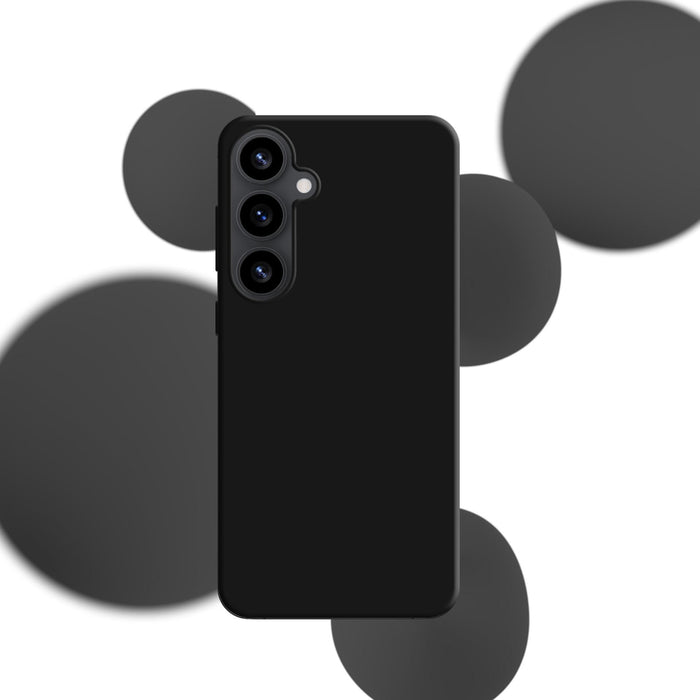 3mk Silicone Case for Samsung Galaxy S25 - Black
