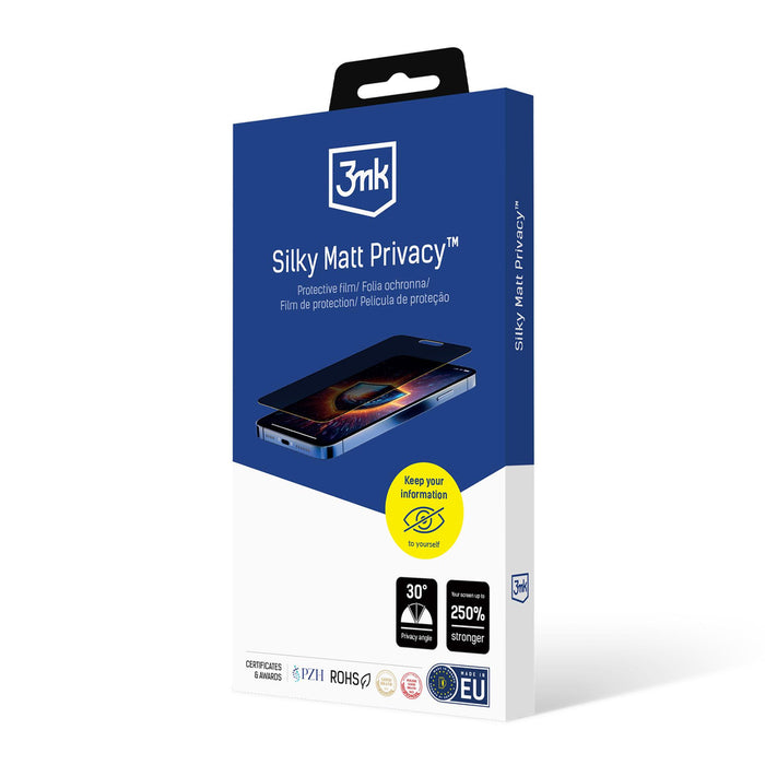 3mk Silky Matt Privacy Privacy Screen Protector for Apple iPhone 12 Pro