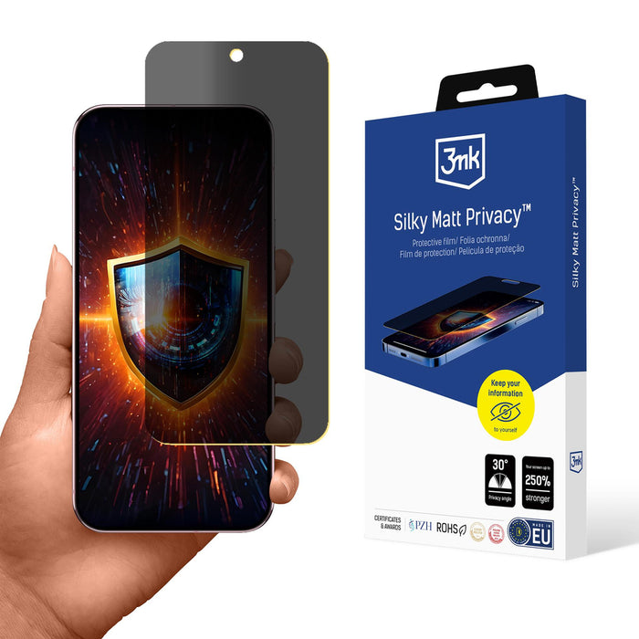 Privacy Screen Protector 3mk Silky Matt Privacy for Google Pixel 9 Pro XL