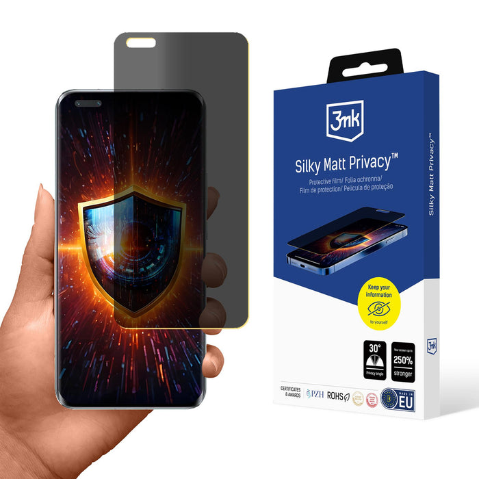 3mk Silky Matt Privacy Privacy Screen Protector for Honor Magic5 Pro