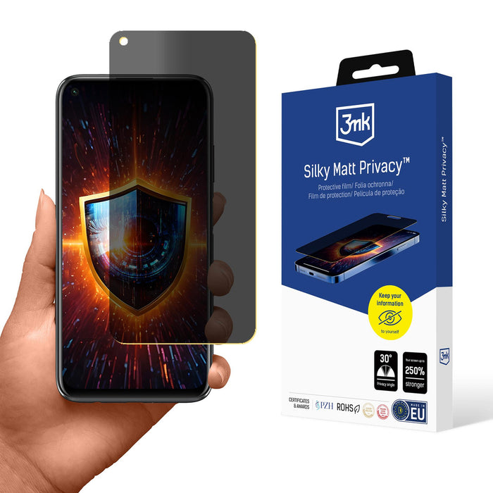 Privacy screen protector 3mk Silky Matt Privacy for Huawei P40 Lite