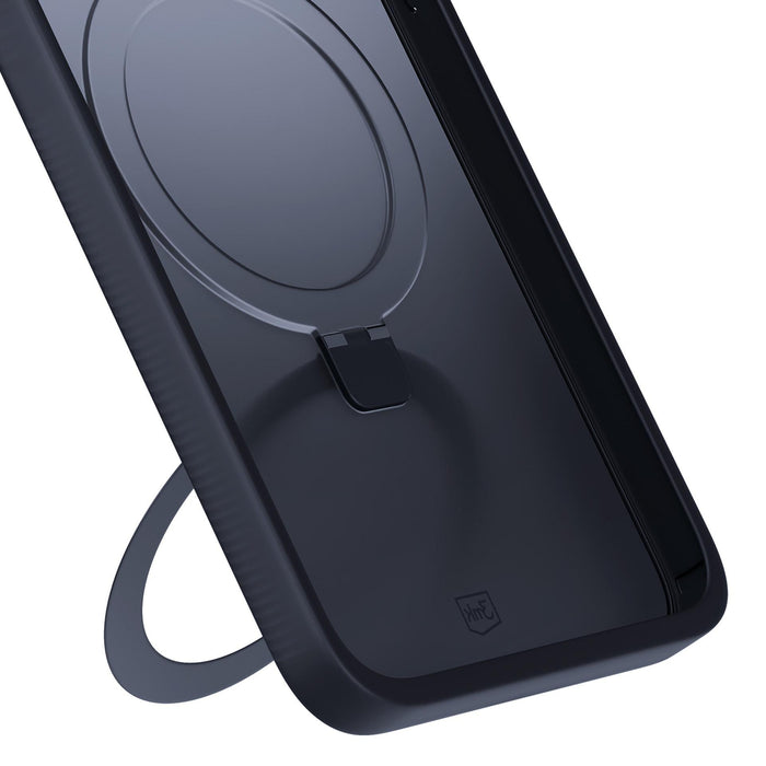 3mk Smoke Case Mag&amp;Stand for Samsung Galaxy S25+ - black