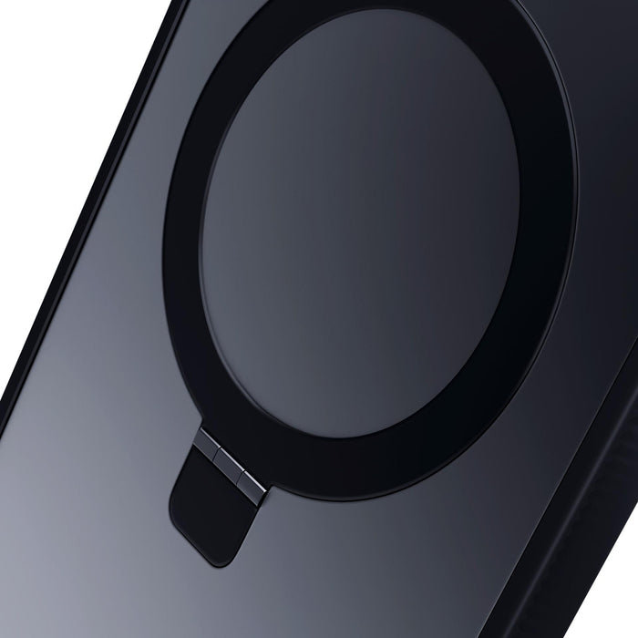 3mk Smoke Case Mag&amp;Stand for Samsung Galaxy S25 Ultra - Black