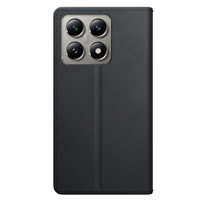 3mk Wallet Case for Xiaomi 14T - black