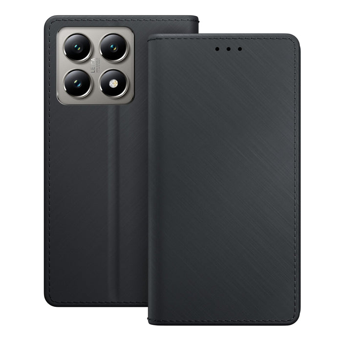 3mk Wallet Case for Xiaomi 14T - black