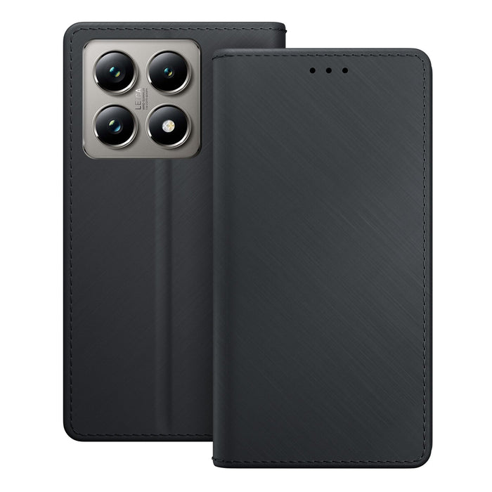 3mk Wallet Case for Xiaomi 14T Pro - Black