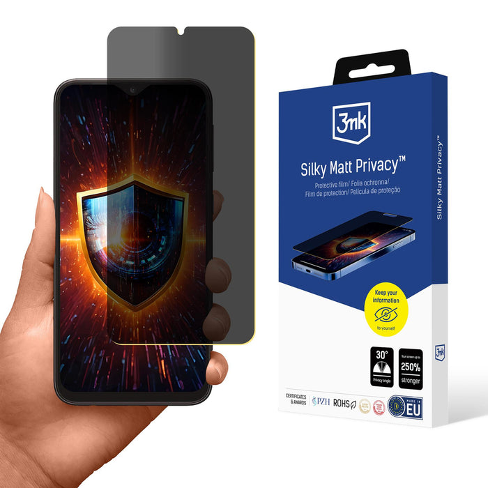 3mk Silky Matt Privacy Privacy Screen Protector for Samsung Galaxy A10