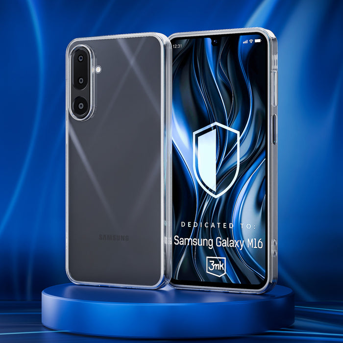 3mk Clear Case for Samsung Galaxy M16 5G - transparent