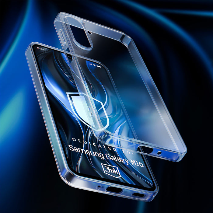 3mk Clear Case for Samsung Galaxy M16 5G - transparent