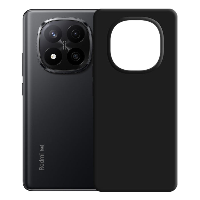 3mk Silicone Case for Xiaomi Redmi Note 14 Pro+ - black