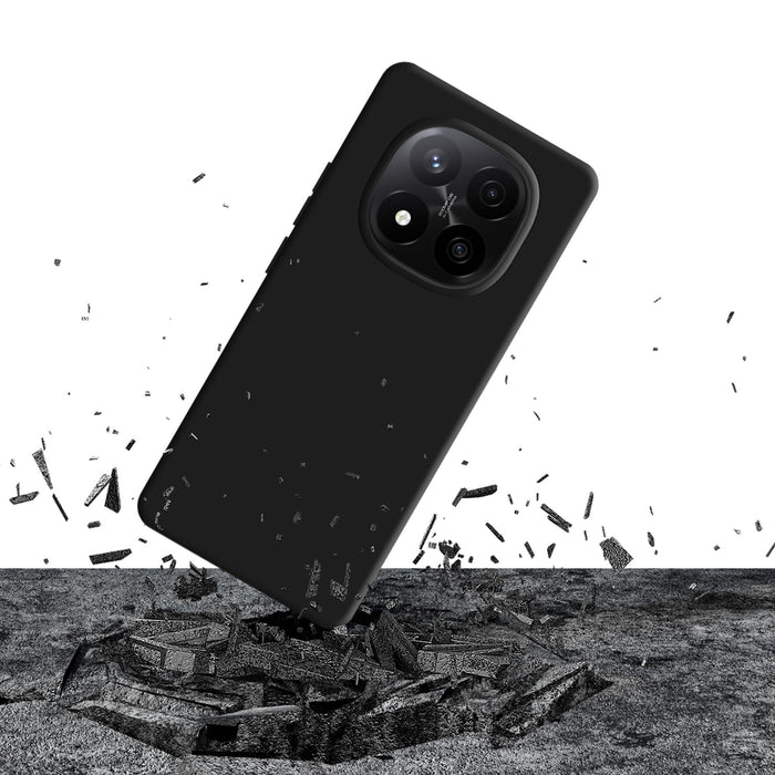 3mk Silicone Case for Xiaomi Redmi Note 14 Pro+ - black
