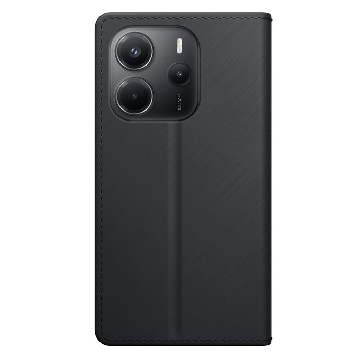 3mk Wallet Case for Xiaomi Redmi Note 14 4G - black