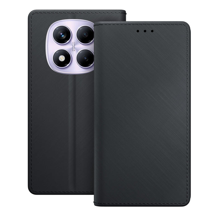 3mk Wallet Case for Xiaomi Redmi Note 14 Pro 4G - black