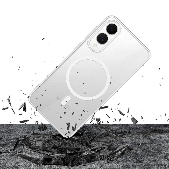 3mk MagCase for Samsung Galaxy S25 Edge - Transparent