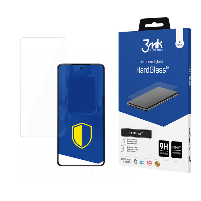 Tempered glass 3mk HardGlass for Xiaomi Poco F7 Pro / Xiaomi Poco F7 Ultra