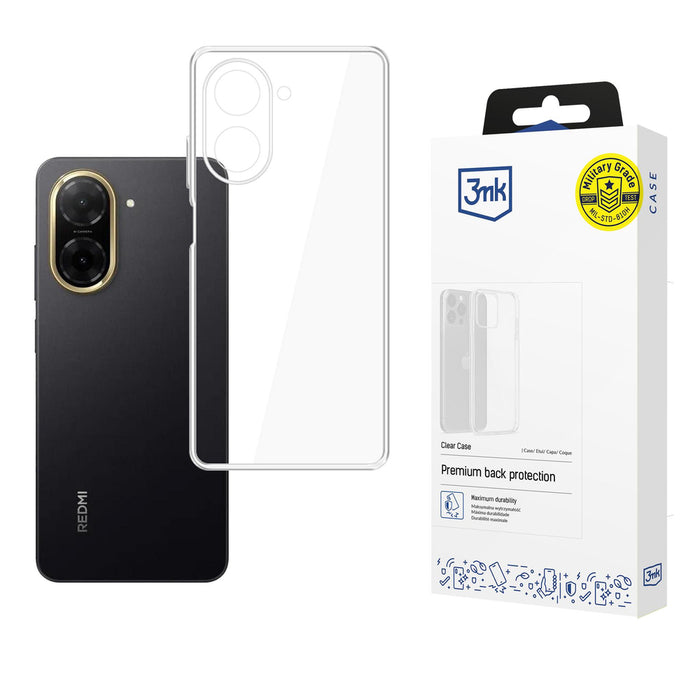 3mk Clear Case for Xiaomi Poco C71 4G / Xiaomi Redmi A5 4G - transparent