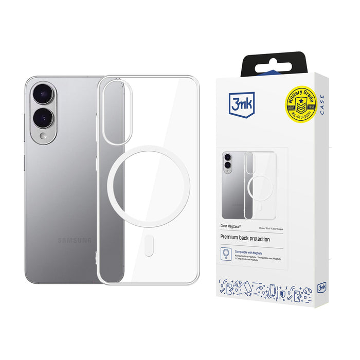 3mk Clear MagCase for Samsung Galaxy S25 Edge - transparent
