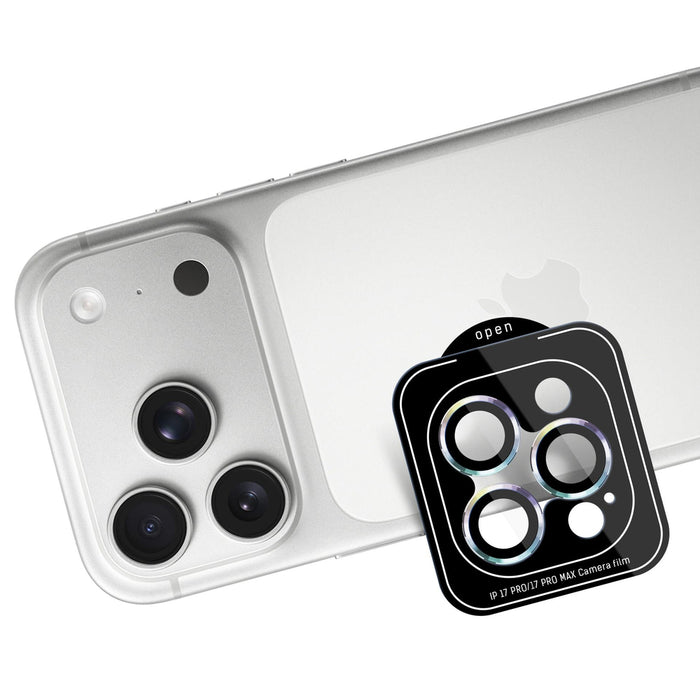 3mk Lens Protection Pro Camera Lens Glass for Apple iPhone 17 Pro /17 Pro Max - Multicolor