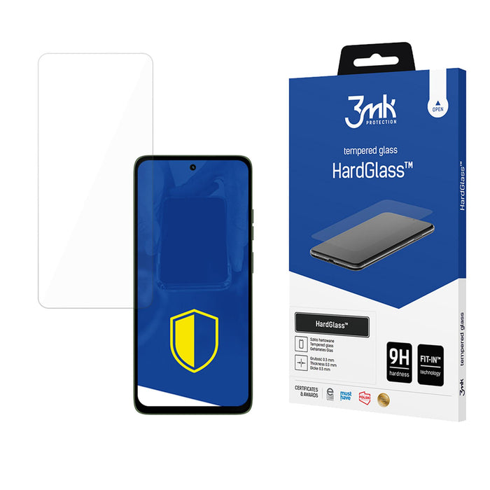 Tempered glass 3mk HardGlass for Motorola Moto G56