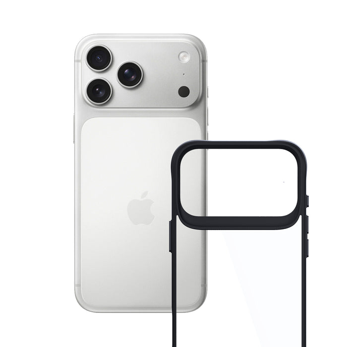 3mk Satin Armor Case+ for iPhone 17 Pro Max - Transparent Black