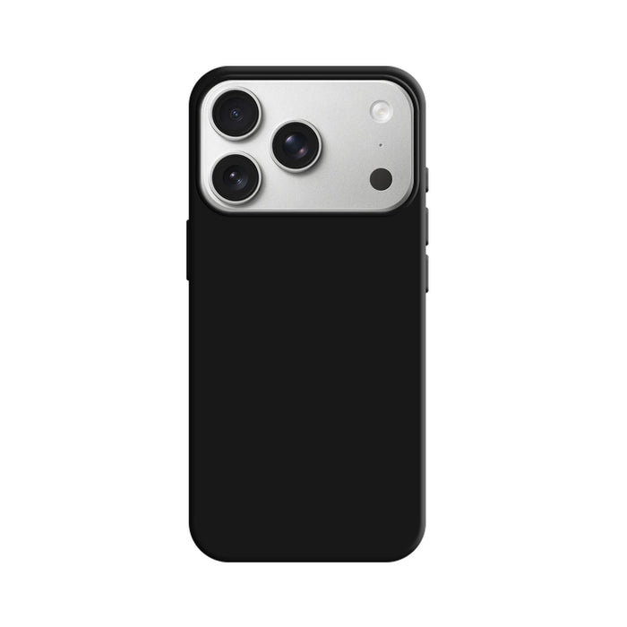 3mk Silicone Case for iPhone 17 Pro Max - Black