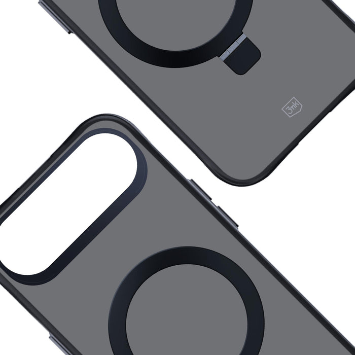 3mk Smoke Case Mag&amp;Stand for iPhone Air - Black
