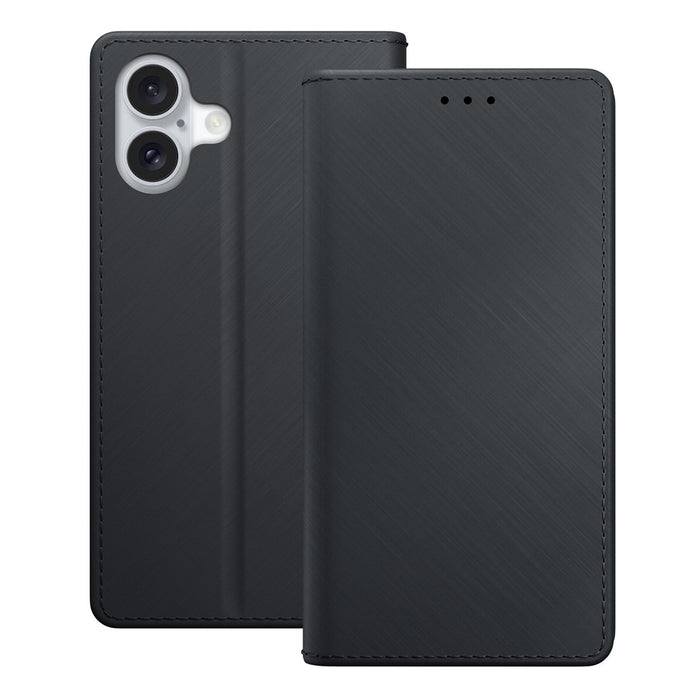 3mk Wallet Case for iPhone 17 - Black